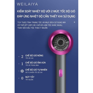 Máy sấy tóc Weilaiya 1800W hàng cao cấp chuẩn salon