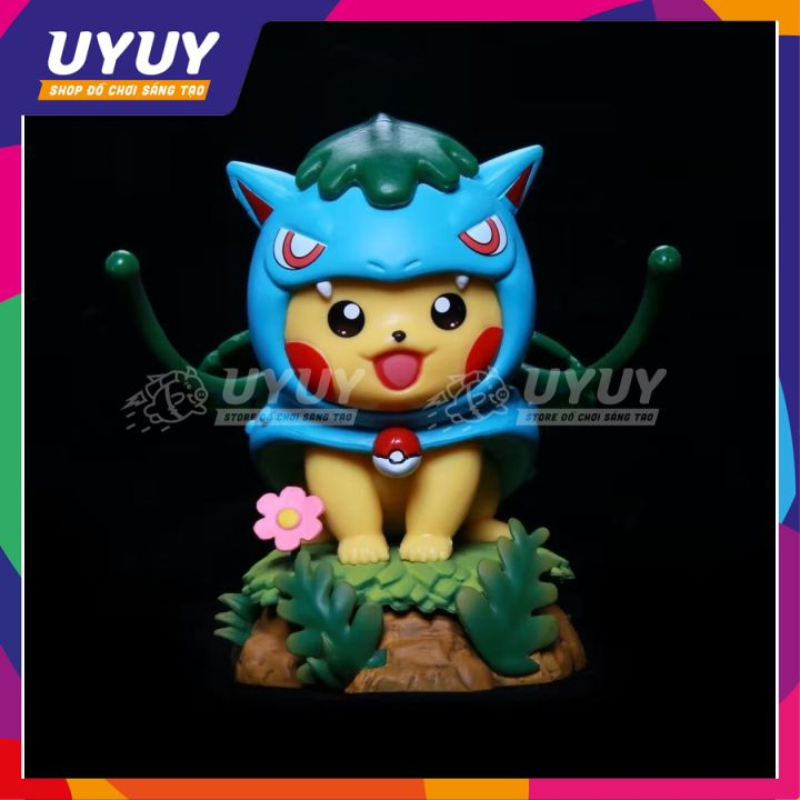 Mô Hình Pikachu Cosplay Dễ Thương, Tinh Xảo, Sắc Nét