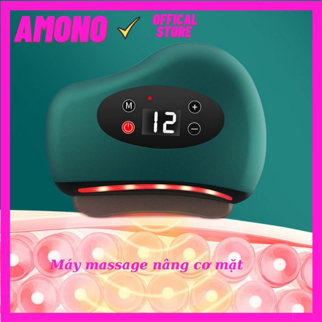 Máy massage nâng cơ mặt GS01, máy masage đa năng cầm tay tiện lợi amomo
