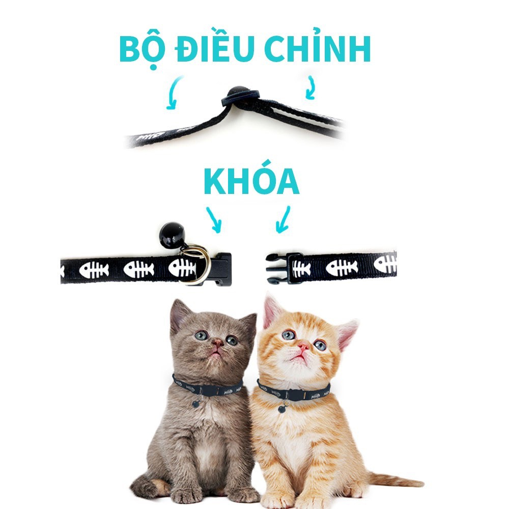 Vòng Cổ Đáng Yêu Có Kèm Chuông Dành Cho Thú Cưng