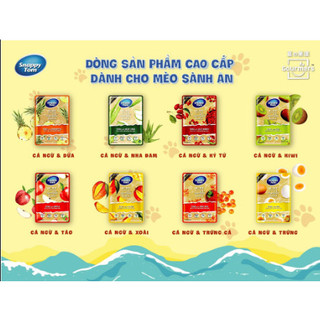 Pate SNAPPY TOM Trái Cây Gói 70g