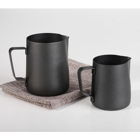 Ca Đánh Sữa Inox 304/ Telfon Có Vạch Chia Dùng Pha Chế 350ml/600ml/1000ml