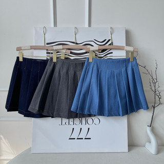 Váy Jean Xếp Ly - Tyribee Clothing