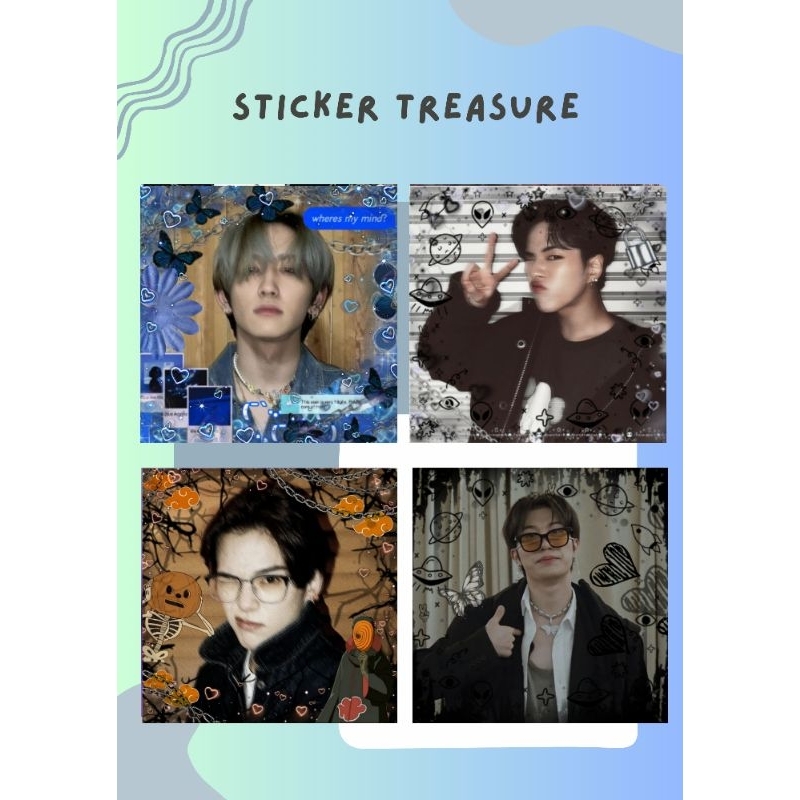STICKER NIÊM PHONG TREASURE VER 2