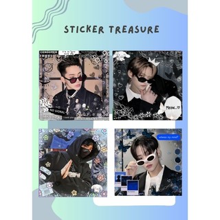 Sticker niêm phong treasure ver 2