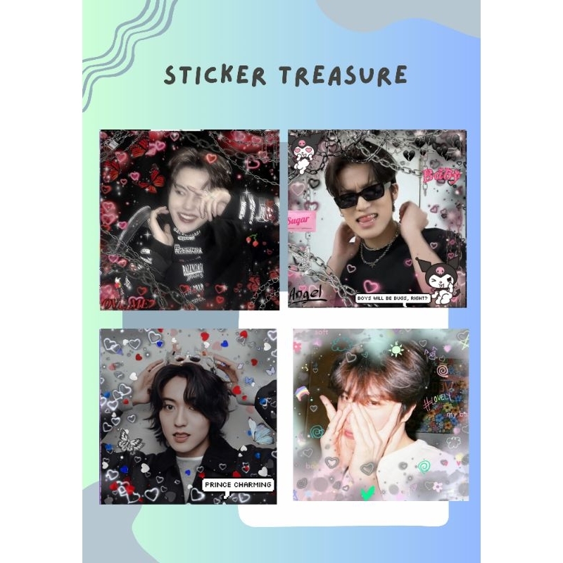 STICKER NIÊM PHONG TREASURE VER 2