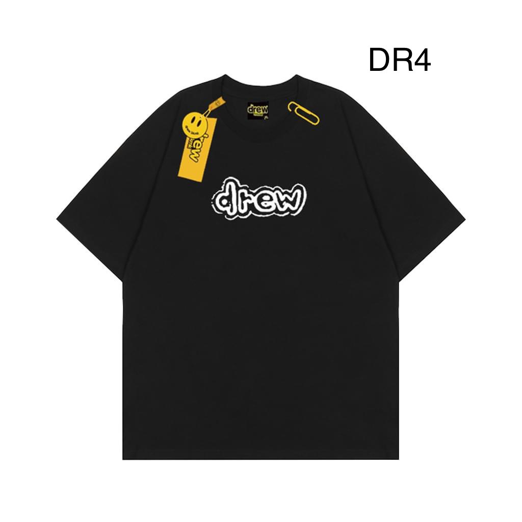 Áo phông drew mặt cười nam nữ form rộng tay lỡ unisex chất vải cotton 100%