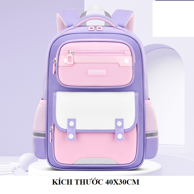 Balo chống gù cao cấp dành cho bé trai, bé gái