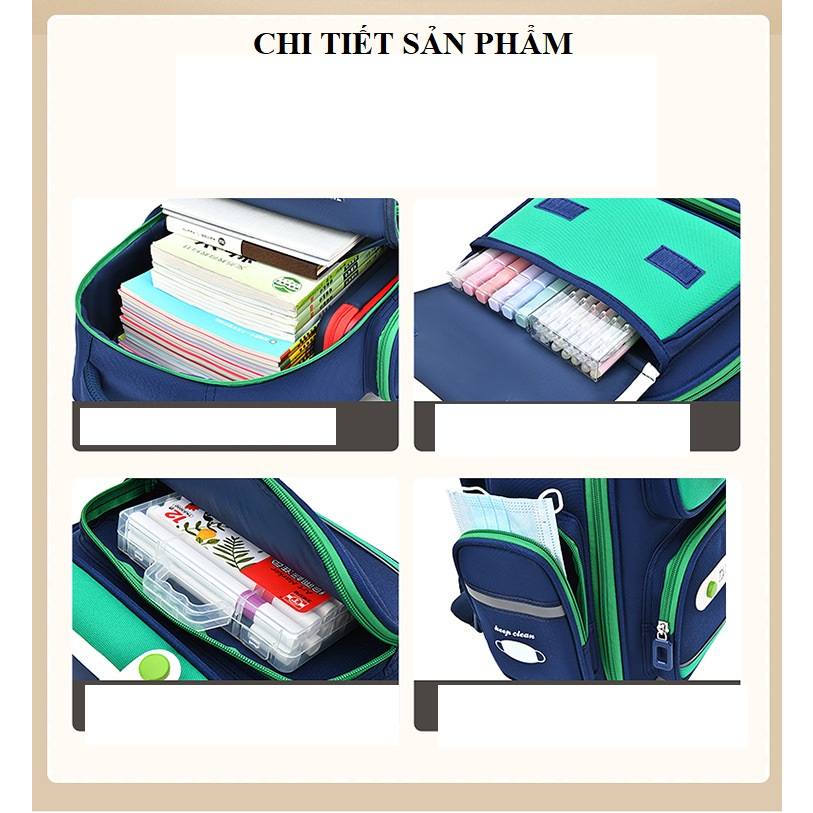 Balo chống gù cho bé, cặp sách chống gù