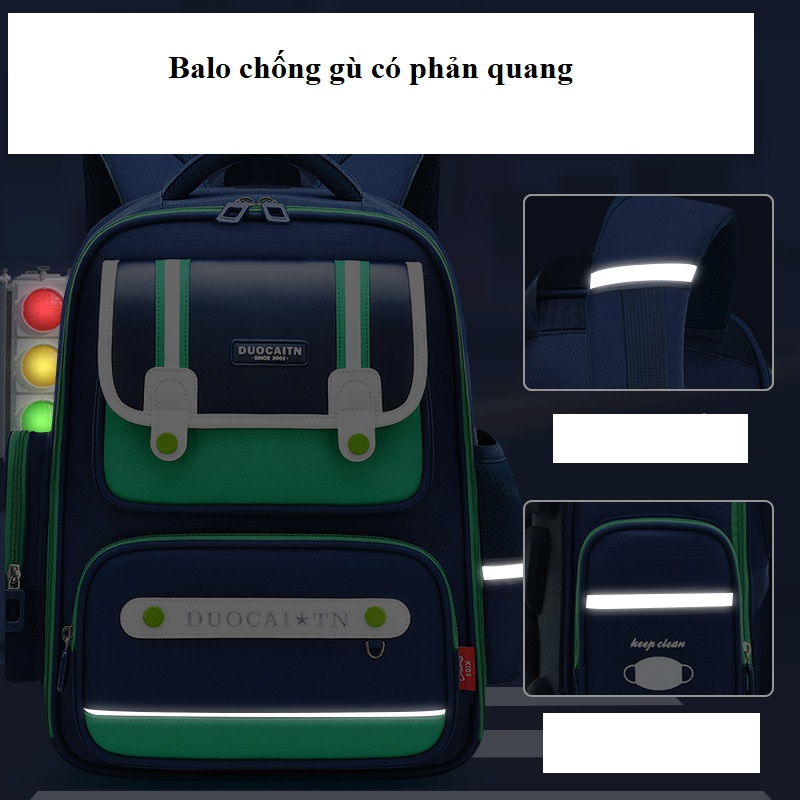 Balo chống gù cho bé, cặp sách chống gù