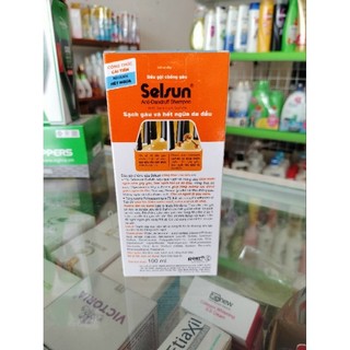[Chính hãng] Dầu gội chống gàu Selsun 100ml