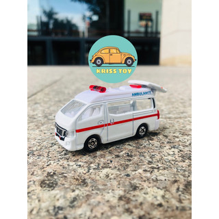 xe mô hình TOMICA ambulance ( no box ), Xe mô hình TOMICA chính hãng , xe mô hình TOMICA sưu tầm