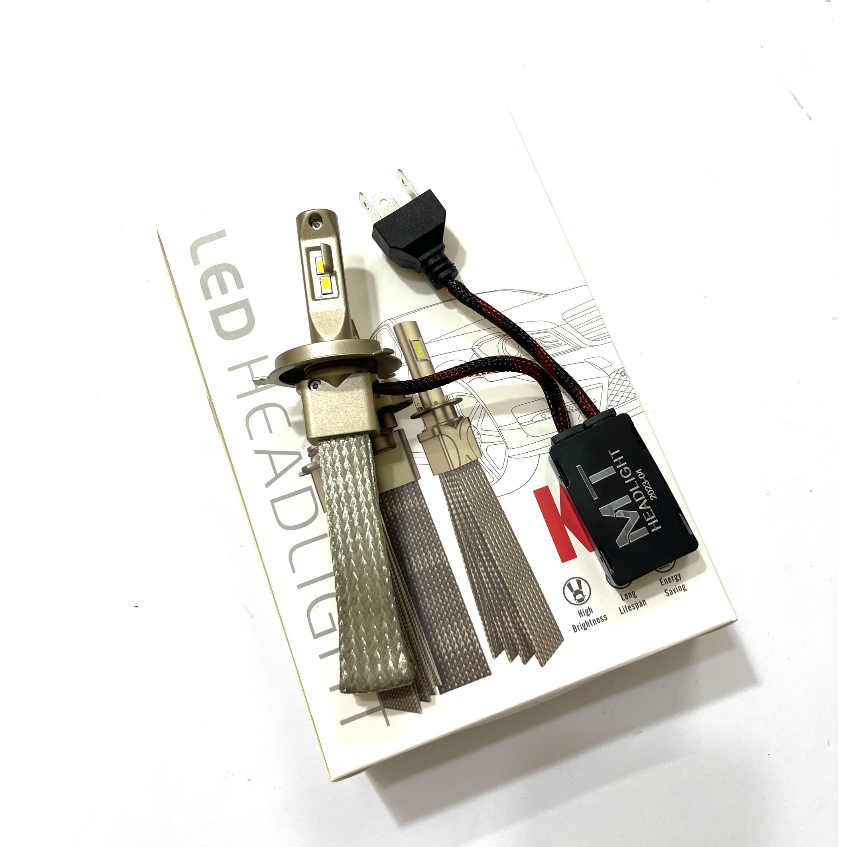 Đèn led pha K3 chân H4 Hàng chính hãng bảo hành 1 năm lắp cho xe máy và ô tô sáng siêu mạnh
