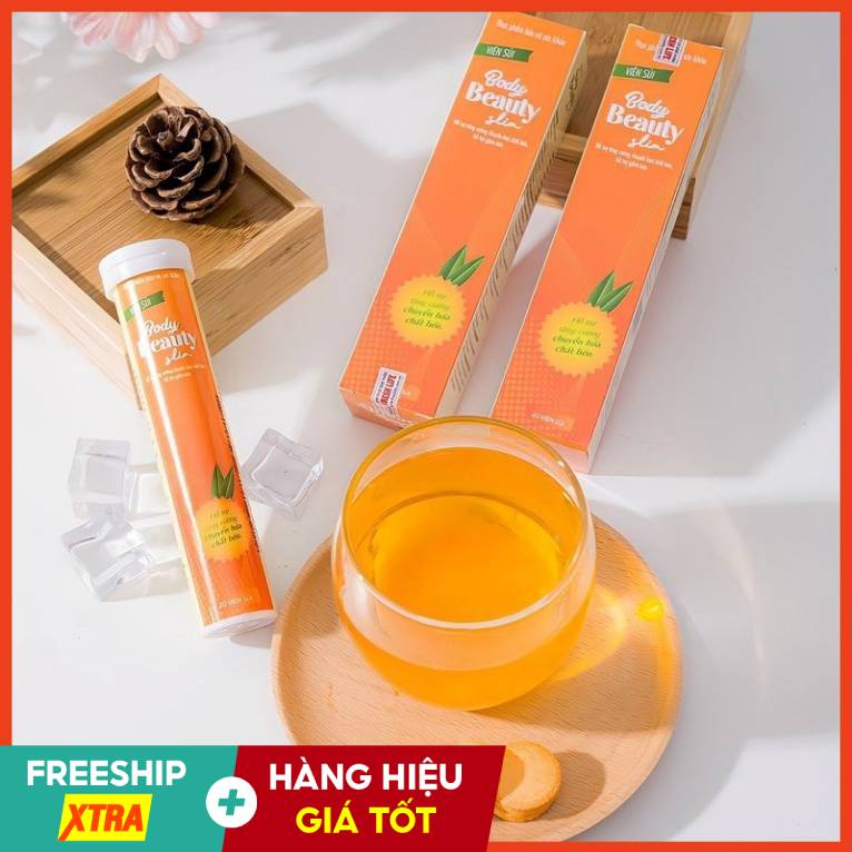 Viên Sủi Giảm Cân BODY BEAUTY SLIM - Giảm cân nhanh cấp tốc an toàn hiệu quả không phải thuốc giảm cân