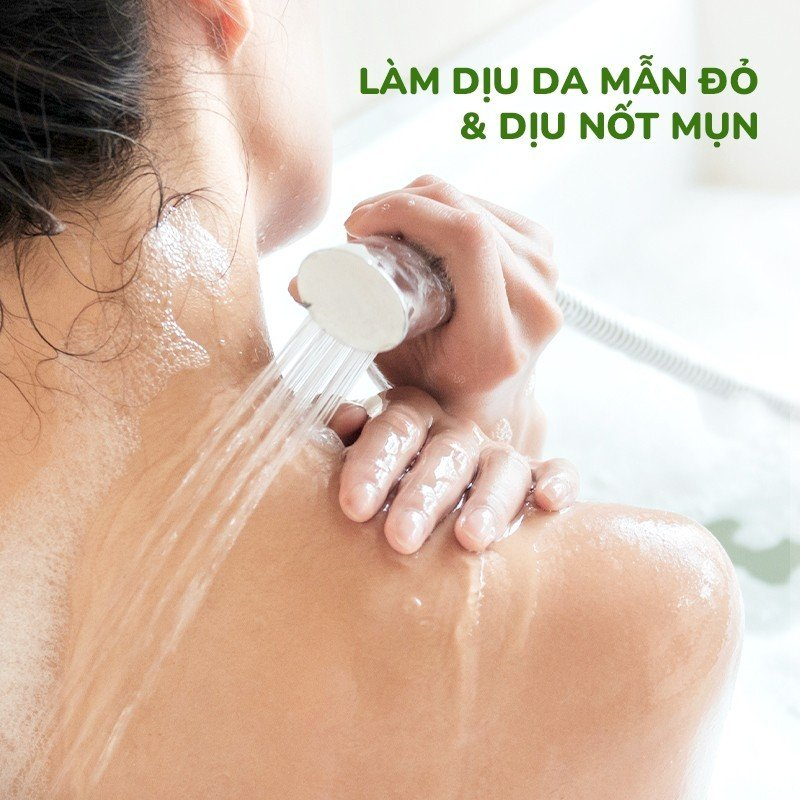 Xà Phòng Tắm Rau Má & Cúc La Mã Làm Dịu Mụn Lưng, An Toàn, Thiên Nhiên 100% Phù Hợp Với Da Body Nhạy Cảm NEOSKIN