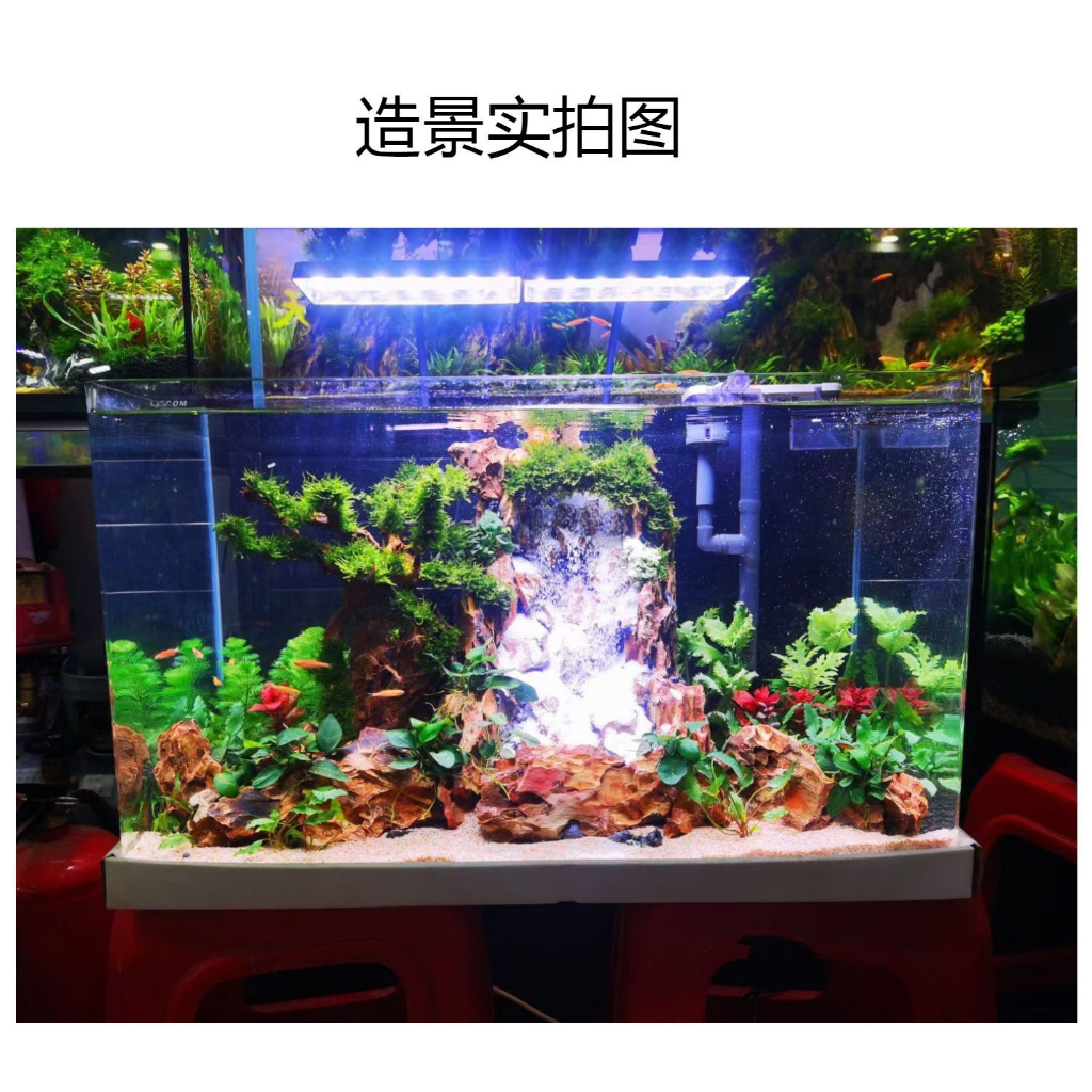 Đèn Led FLAT S3 Nano và DEYAO CF 02 RGB cho bể thủy sinh, Đèn LED kẹp RGB -đèn cho hồ cá cảnh -shop