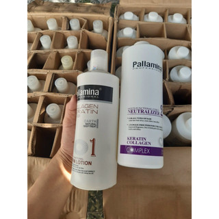 Uốn Lạnh Uốn Nguội Pallamina Phục Hồi Siêu Sóng Mềm Mượt chai 1000ml