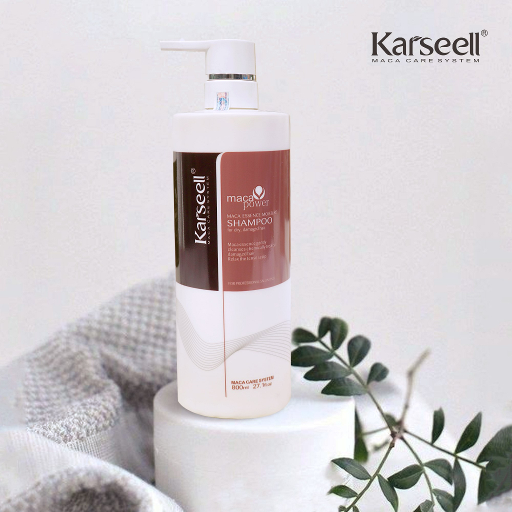 Dầu gội Karseell Maca siêu mềm mượt phục hồi hư tổn