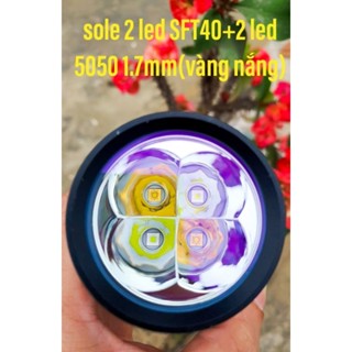 [Hot] Đèn trợ sáng l4x chip osram 2mm/SFN5050 1.7mm và SFT40 chiếu xa nhất hiện nay thay thế cho l4x chip sst20