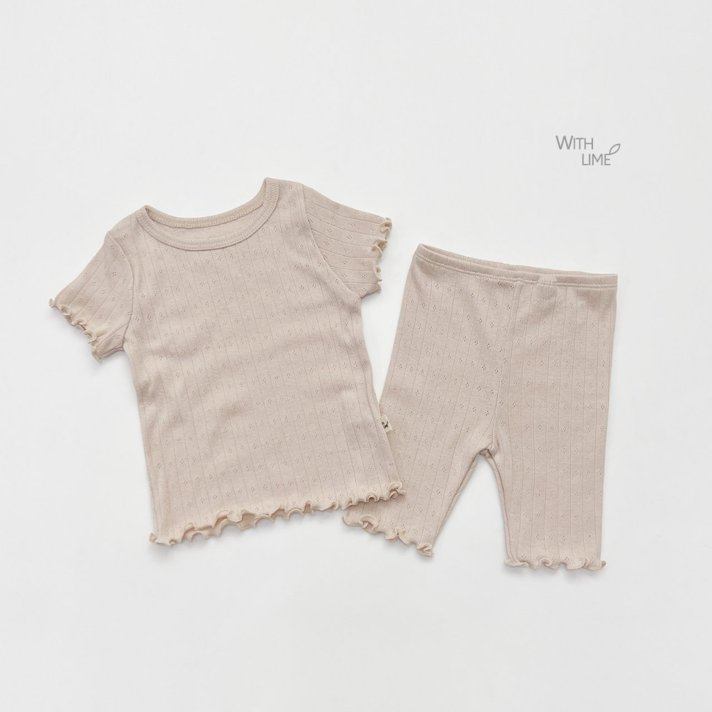 Lime&Blue bộ đồ clover cho bé trai , bé gái