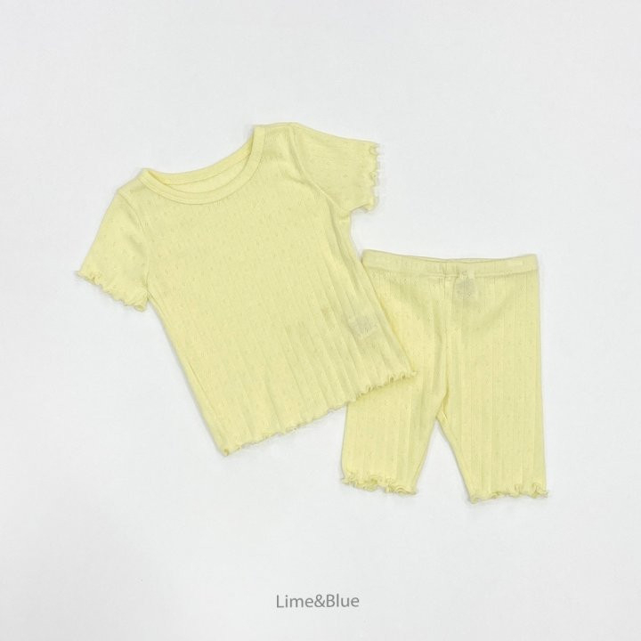 Lime&Blue bộ đồ clover cho bé trai , bé gái