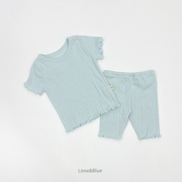 Lime&Blue bộ đồ clover cho bé trai , bé gái