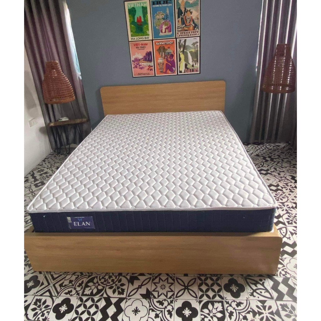 Bảo hành 7 năm - Dày 23cm - Đệm lò xo cao cấp chuẩn khách sạn hạng sang - Chính hãng Elan