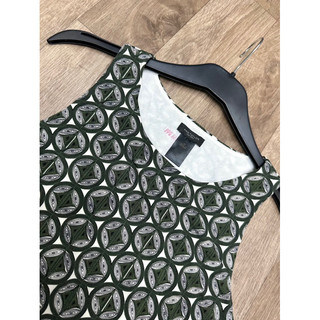 ĐẦM ANN TAYLOR HOẠ TIẾT EO THUN