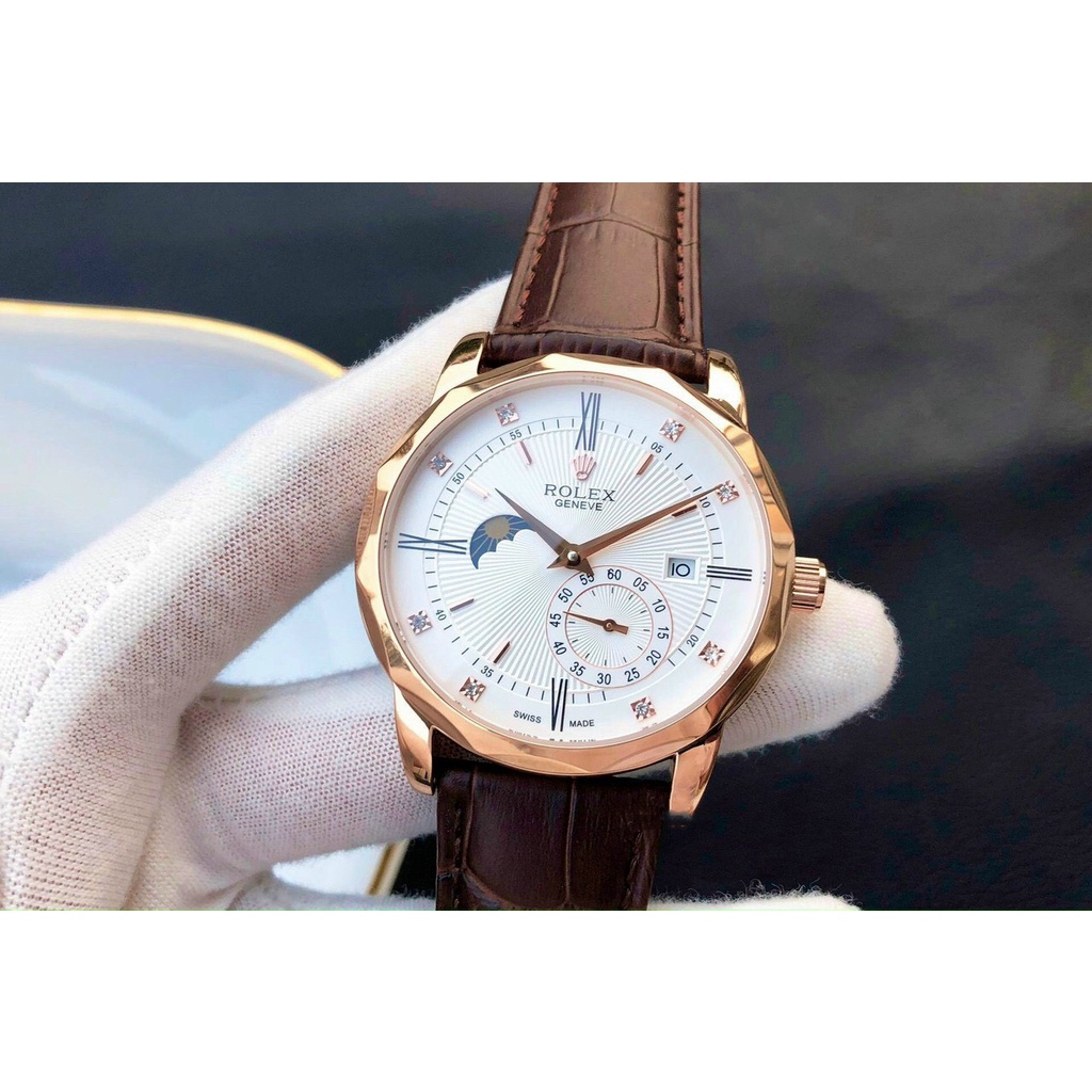 Đồng Hồ Nam Rolex Mẫu Cơ Tự Động Máy Nhật Cao Cấp Bảo Hàng 12 Tháng