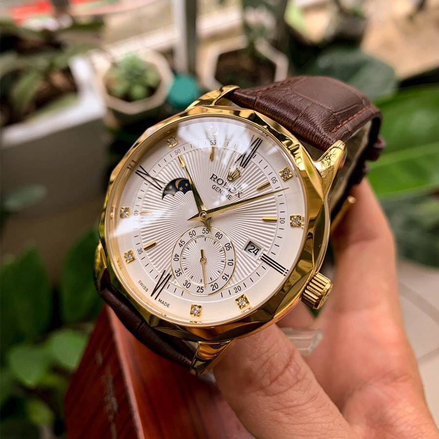 Đồng Hồ Nam Rolex Mẫu Cơ Tự Động Máy Nhật Cao Cấp Bảo Hàng 12 Tháng