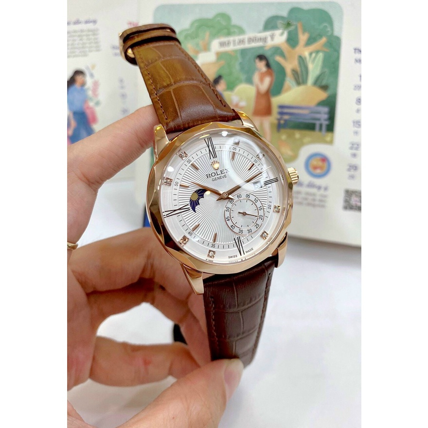 Đồng Hồ Nam Rolex Mẫu Cơ Tự Động Máy Nhật Cao Cấp Bảo Hàng 12 Tháng