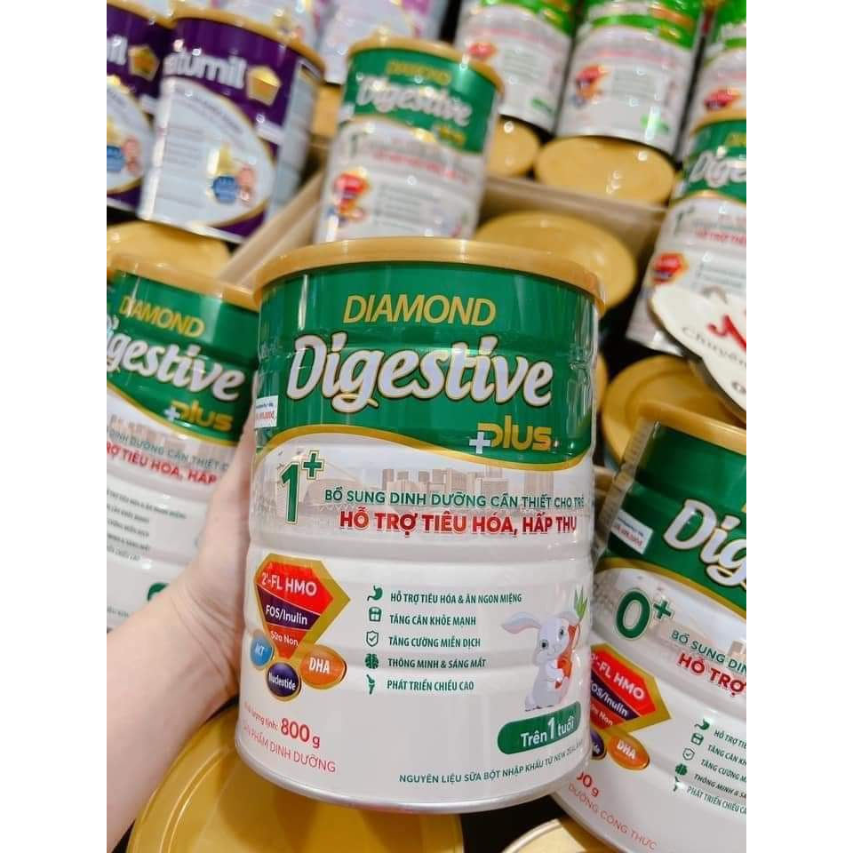 Sữa bột Diamond Digestive Plus Mẫu mới loại 800g