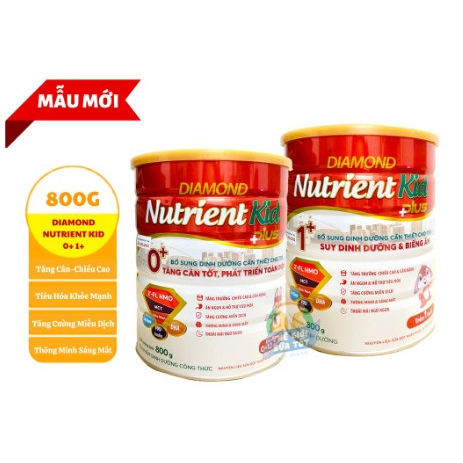 Sữa Diamond Nutrient kid Mẫu Mới 800g