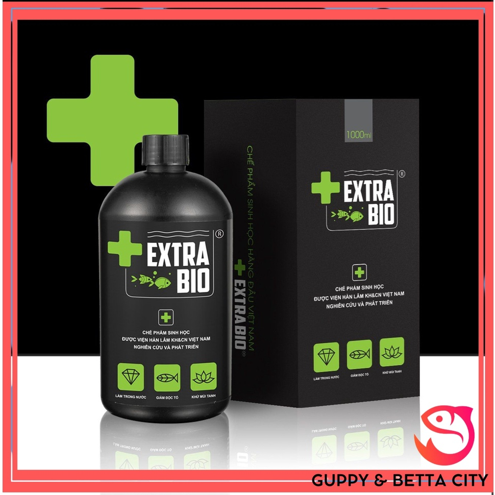 Vi sinh Extra Bio làm trong nước, phân hủy chất thải hữu cơ loại 125ml 250ml