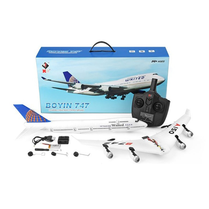 Máy bay Boeing B747 xốp EPP điều khiển từ xa 2.4G bay xa đến 200m