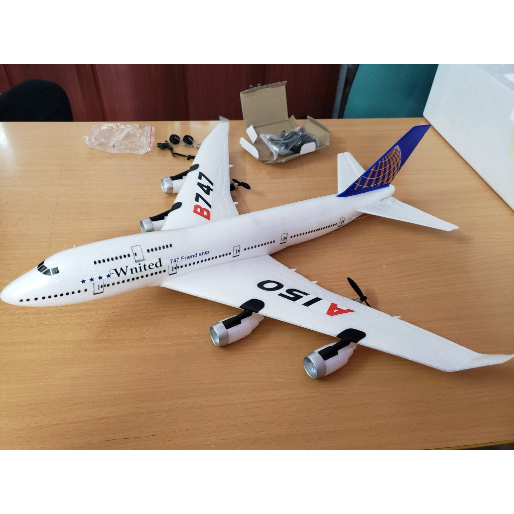 Máy bay Boeing B747 xốp EPP điều khiển từ xa 2.4G bay xa đến 200m