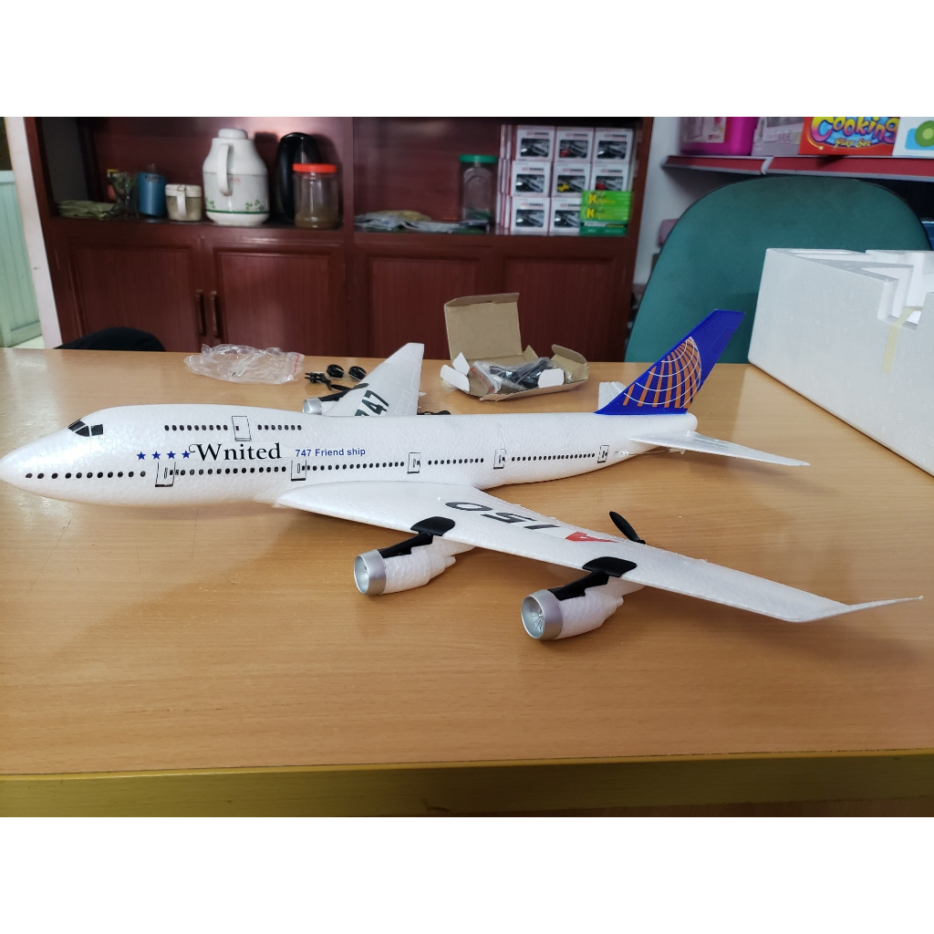 Máy bay Boeing B747 xốp EPP điều khiển từ xa 2.4G bay xa đến 200m