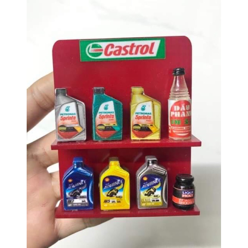 mô hình set kệ nhớt 1/12