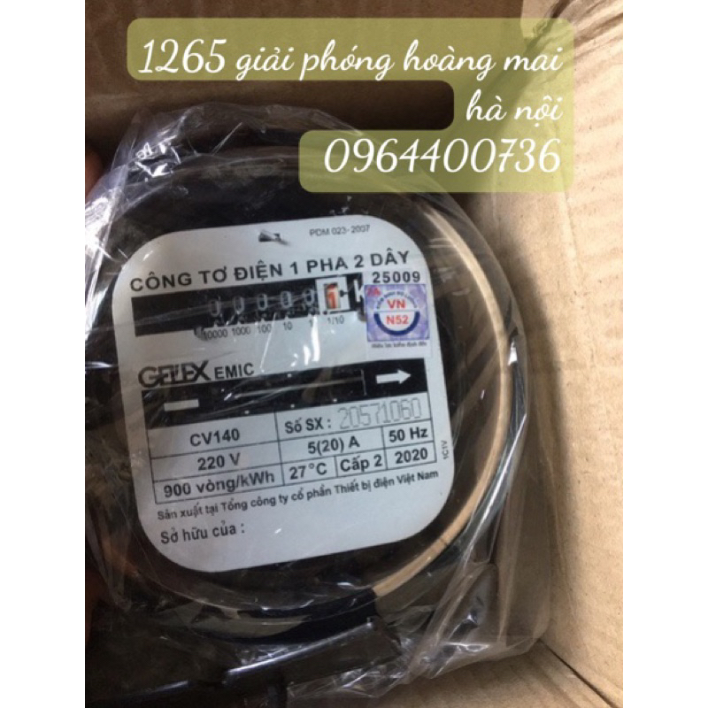 Công tơ điện 1 pha