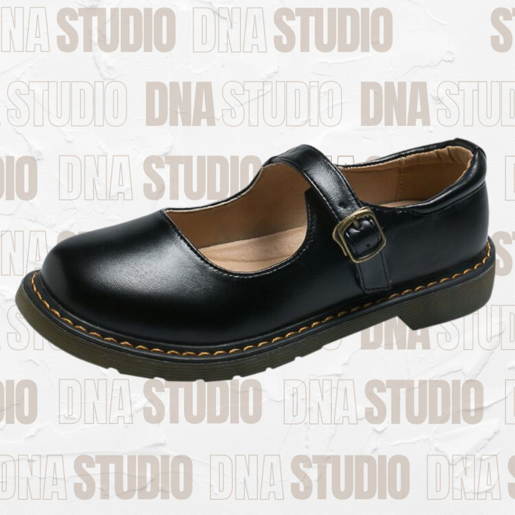 Giày búp bê Lolita, Mary Jane cao 3cm phong cách vintage, đáng yêu