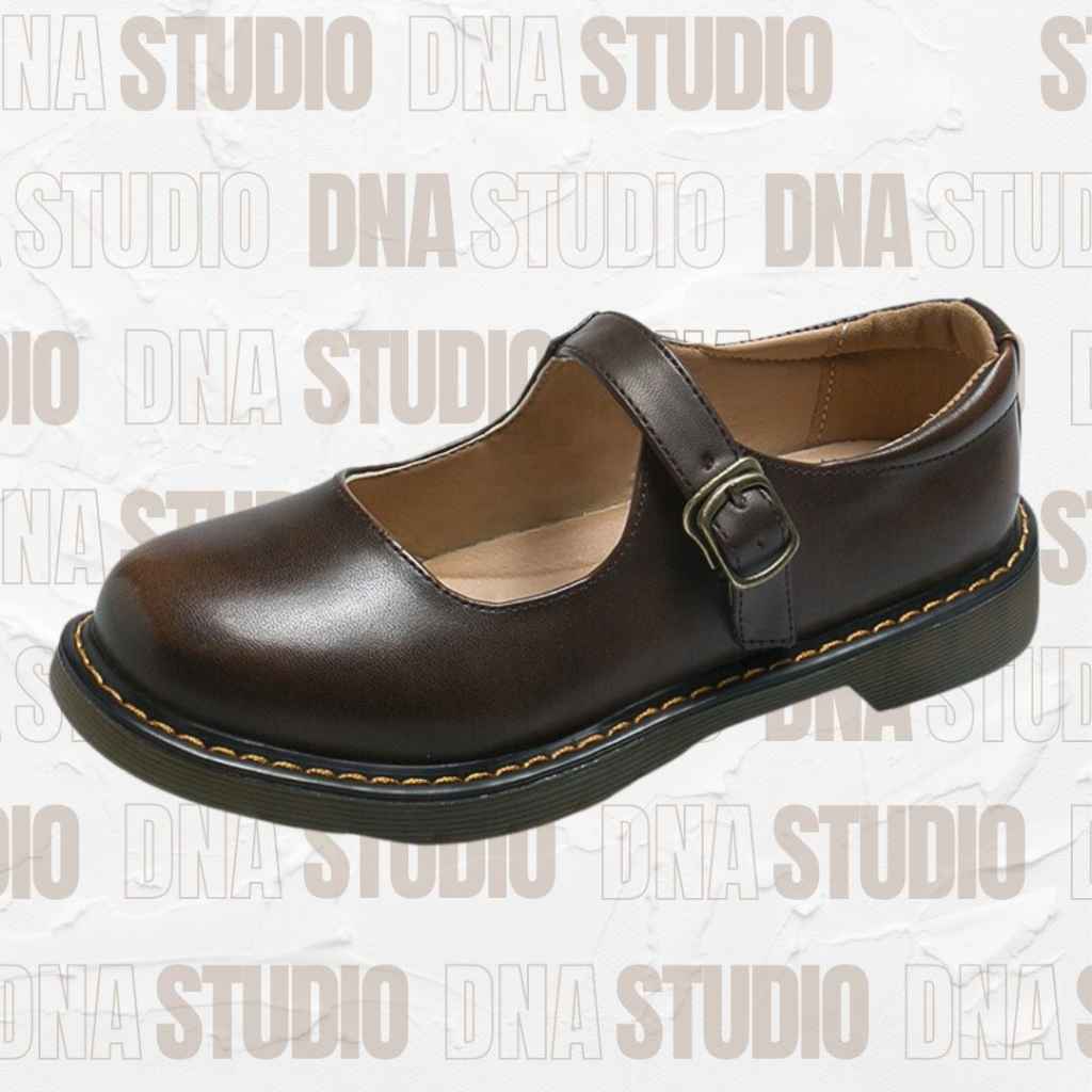 Giày búp bê Lolita, Mary Jane cao 3cm phong cách vintage, đáng yêu