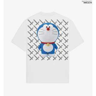 Áo thun Unisex Nikolas 100% Cotton DORAEMON TSHIRT