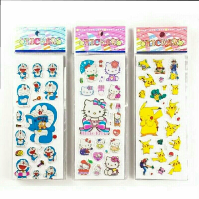 THANH LÝ Stickers hình dán nổi nhiều mẫu dành cho bé trai