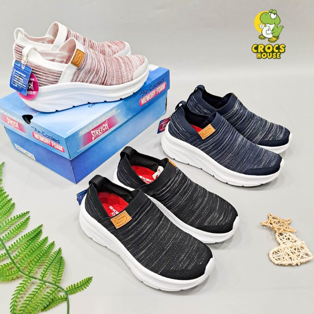 Giày skechers nữ dệt kim miệng S - Nhà Cá Sấu Đà Nẵng