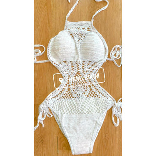 [SẴN] Bikini liền len móc. Hàng nhập QCCC có lót