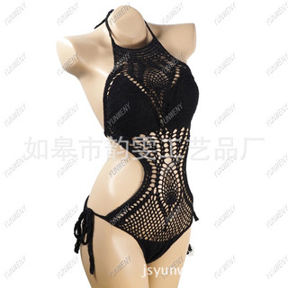 [SẴN] Bikini liền len móc. Hàng nhập QCCC có lót