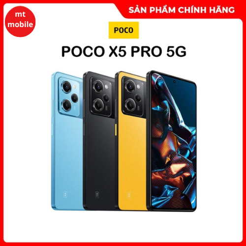 Điện thoại POCO X5 Pro 5G 6+128GB | 8+256GB Hàng Chính Hãng fullbox nguyên seal bảo hành 12 tháng
