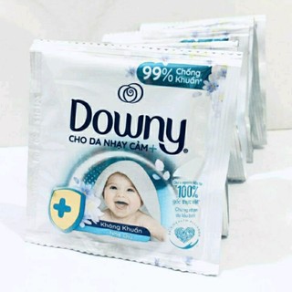 Dây nước xả Downy Kháng khuẩn Nhẹ dịu cho da nhạy cảm 10 gói x 20ml
