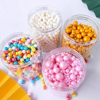 Hũ 100g bi đường nhiều size trang trí bánh kem