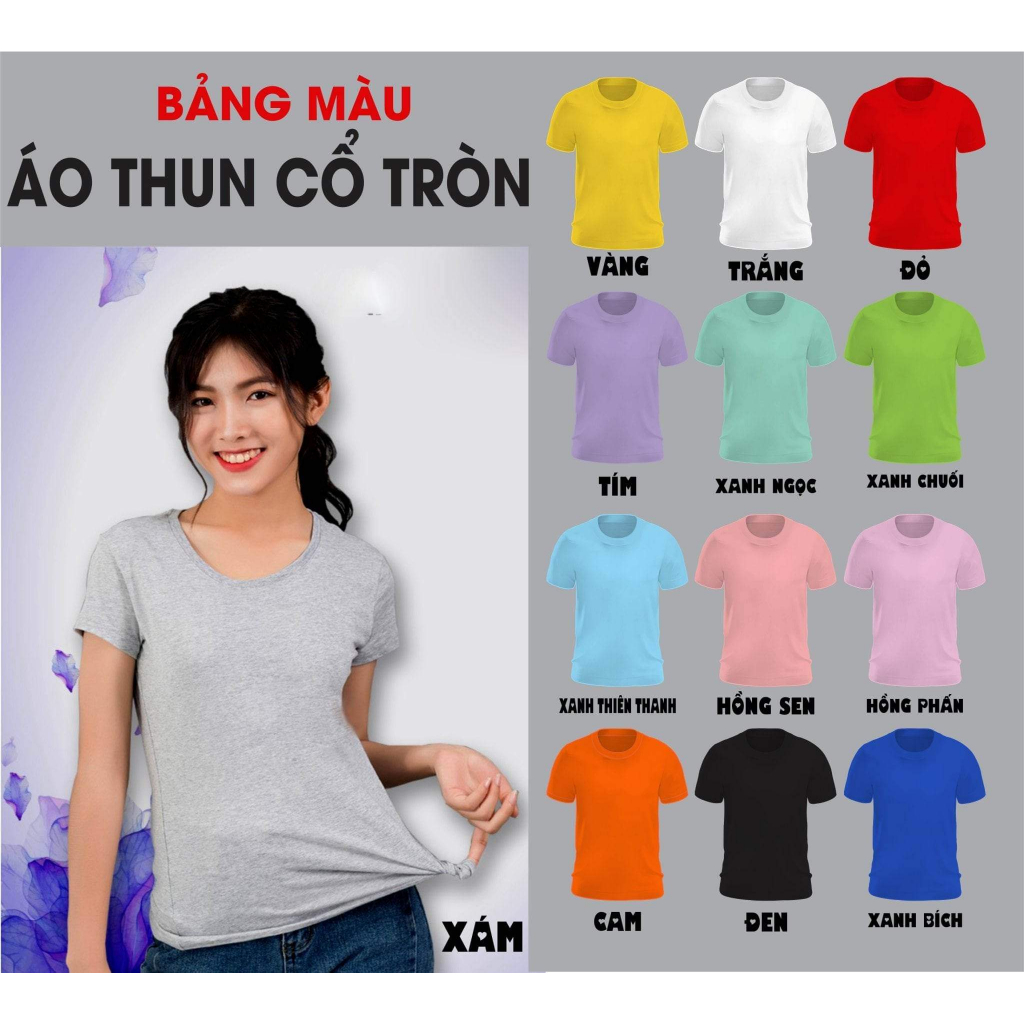 áo in theo yêu cầu áo nhóm đi biển áo lớp chất cotton mịn má t giá sĩ